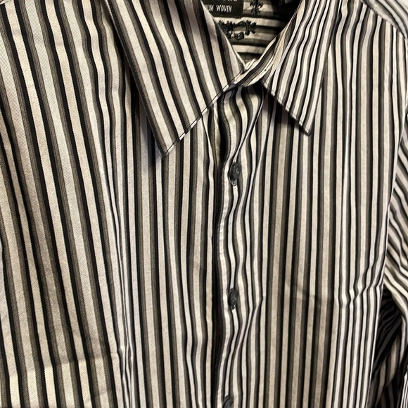 Structure Premium Woven Long Sleeve Button Down Shirt Men’s Size M - Picture 3 of 5